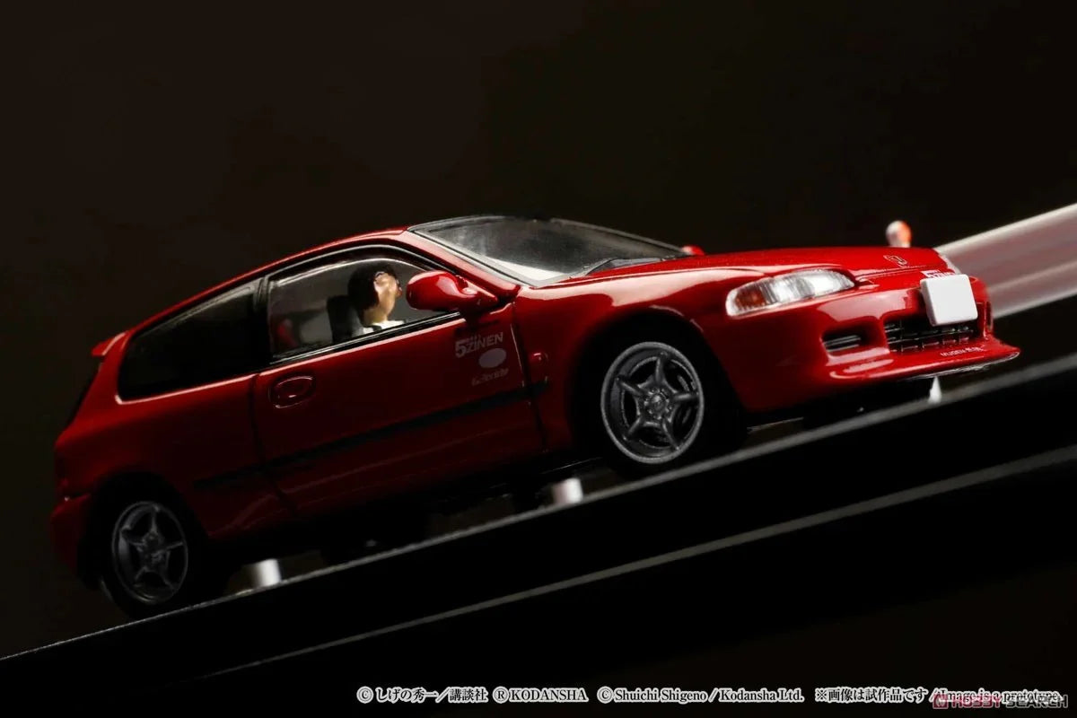 Honda Civic (EG6) / INITIAL D Myogi Night Kids with Shingo Syouji Figure - Hobby Japan