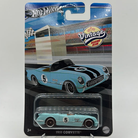 1955 Corvette Vintage Racing Club 2/6 Hotwheels Mainline