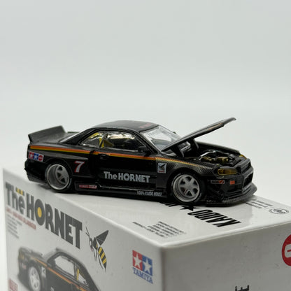 Nissan Slyline GT-R (R34) “The Hornet” //093 Kaido House x MiniGT *LOOSE*