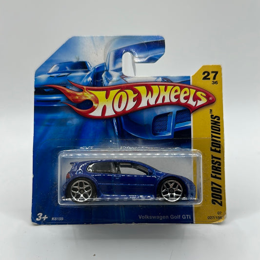 Volkswagen Golf GTI - 2007 First Edition 27/36 Hotwheels Mainline 27/156 short card