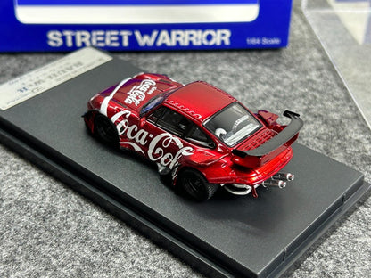 Porsche RWB 993 Coca Cola Livery Red Limited to 499pcs SW 1:64