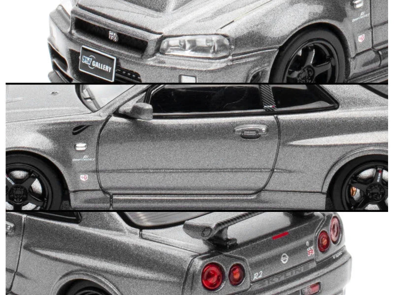 NISSAN SKYLINE GTR (R34) Z-TUNE (GREY) - INNO64 THAILAND EXPO 2025