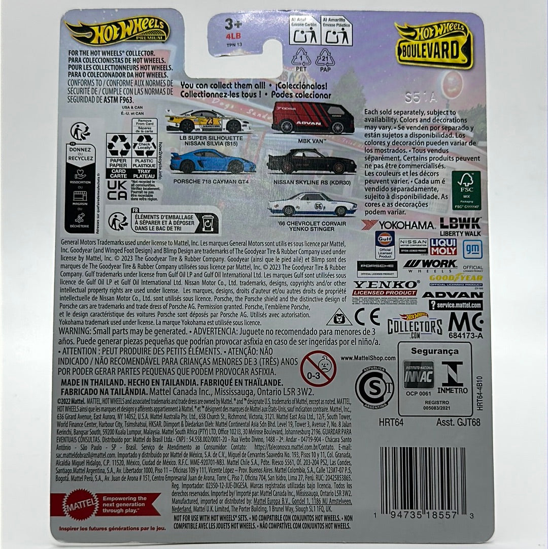 LB Super Silhouette NISSAN SILVIA S15 LBWK Boulevard #91 Hotwheels Premium