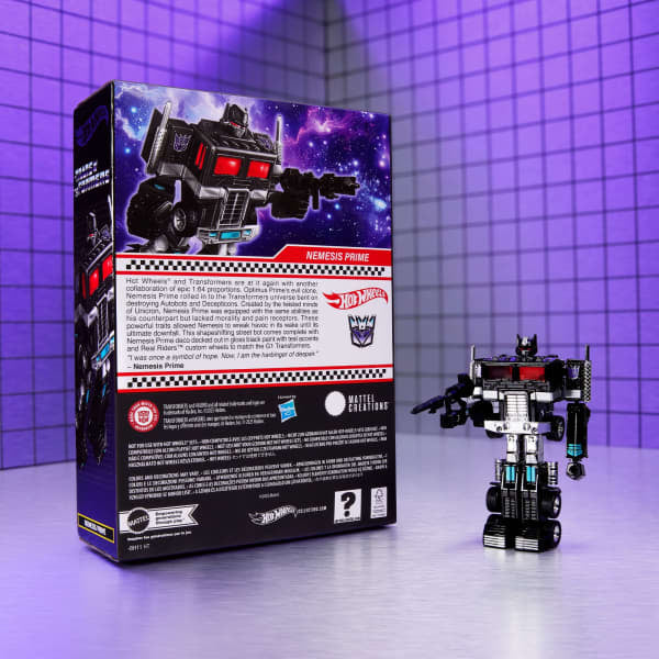 Hot Wheels Transformers Nemesis Prime RLC Limited Release