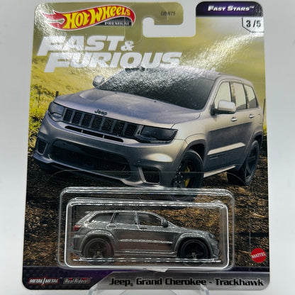 Jeep Grand Cherokee - Trackhawk Fast Stars 3/5 Fast & Furious Hotwheels Premium 1:64