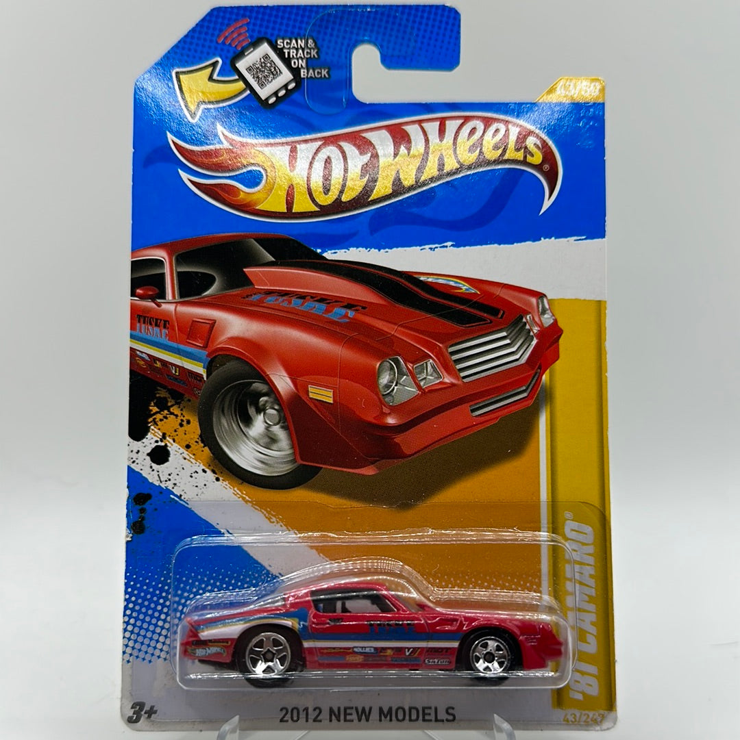 ‘81 Camaro - 2012 New Models 43/50 Hotwheels Mainline 43/247