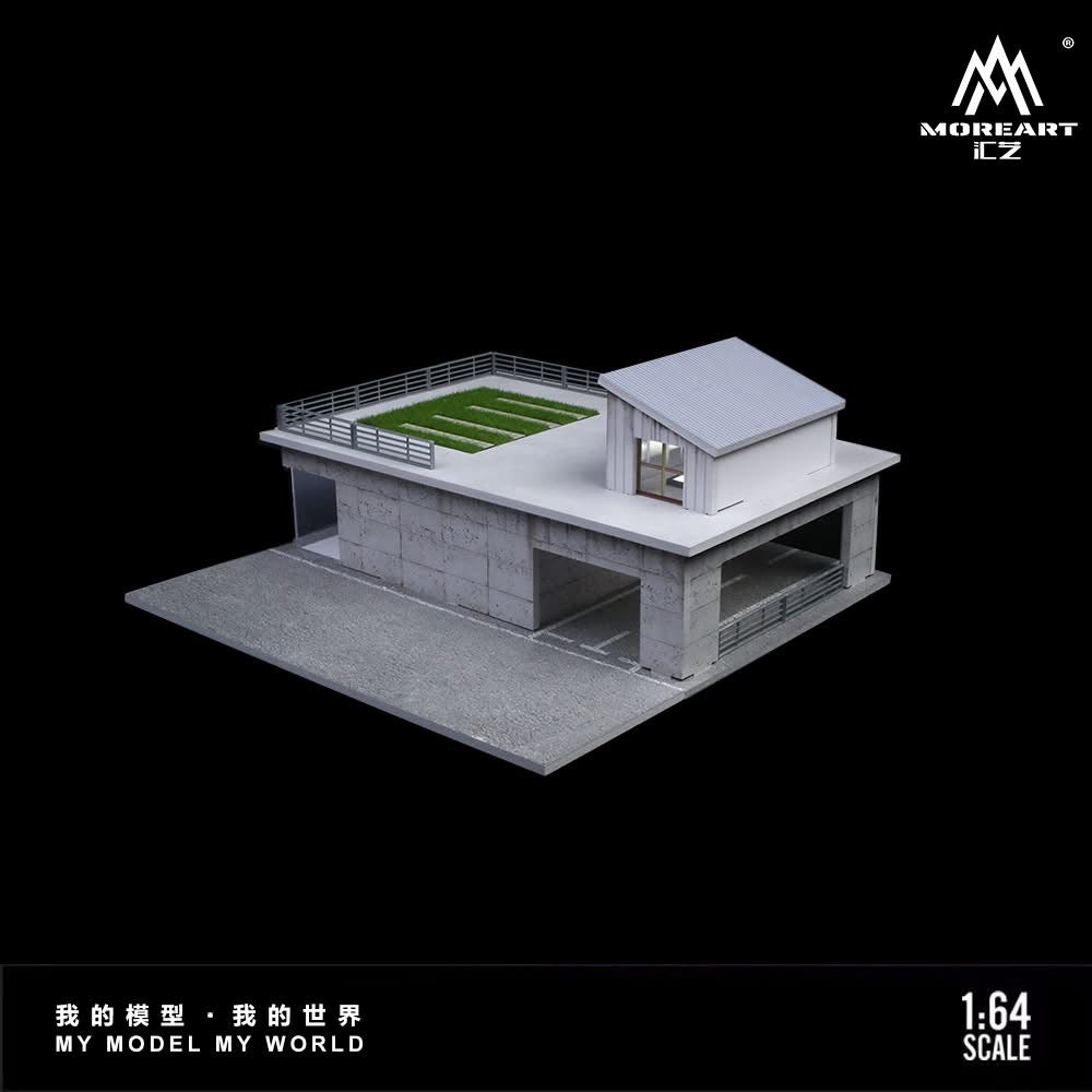 Diorama Sunroom Theme with LED Light - Moreart 1:64 Scale