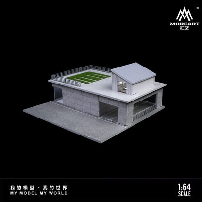 Diorama Sunroom Theme with LED Light - Moreart 1:64 Scale