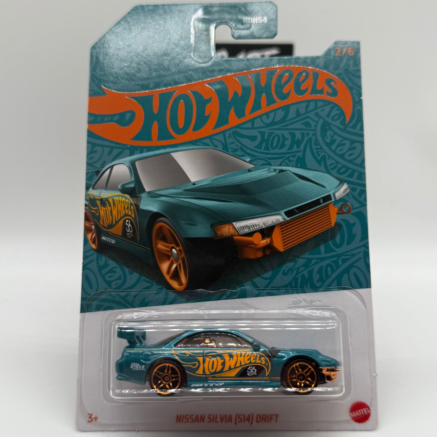 Nissan Silvia S14 Drift 2/6 Hotwheels Themed Set