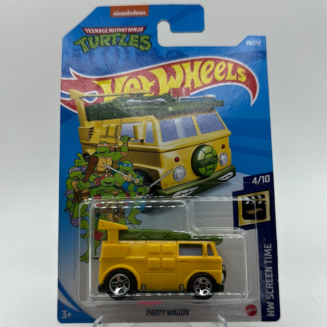 TMNT Party Wagon - HW Screen Time 4/10 Hotwheels Mainline 39/250