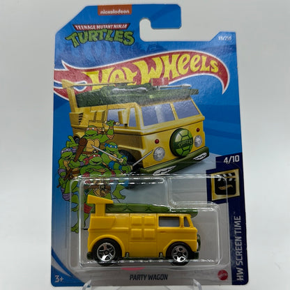 TMNT Party Wagon - HW Screen Time 4/10 Hotwheels Mainline 39/250