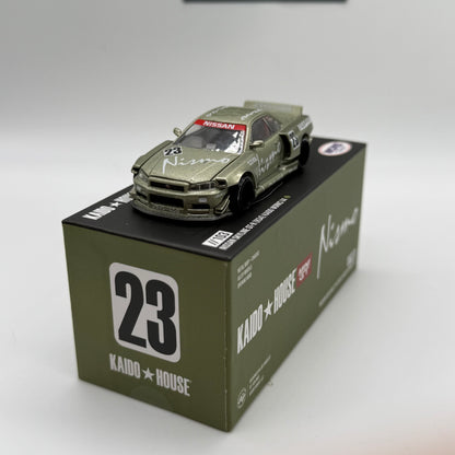 Nissan Skyline GT-R R34 Kaido Works V4 - Kaido House x MiniGT *Loose*