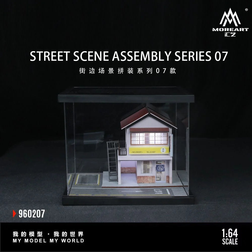 STREET SCENE ASSEMBLY SERIES 07 - MOREART 1:64