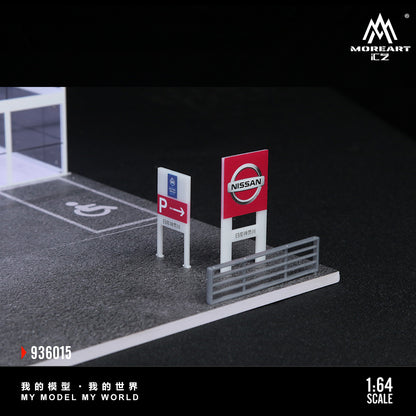 Nissan Dealership Double level - MoreArt 1:64