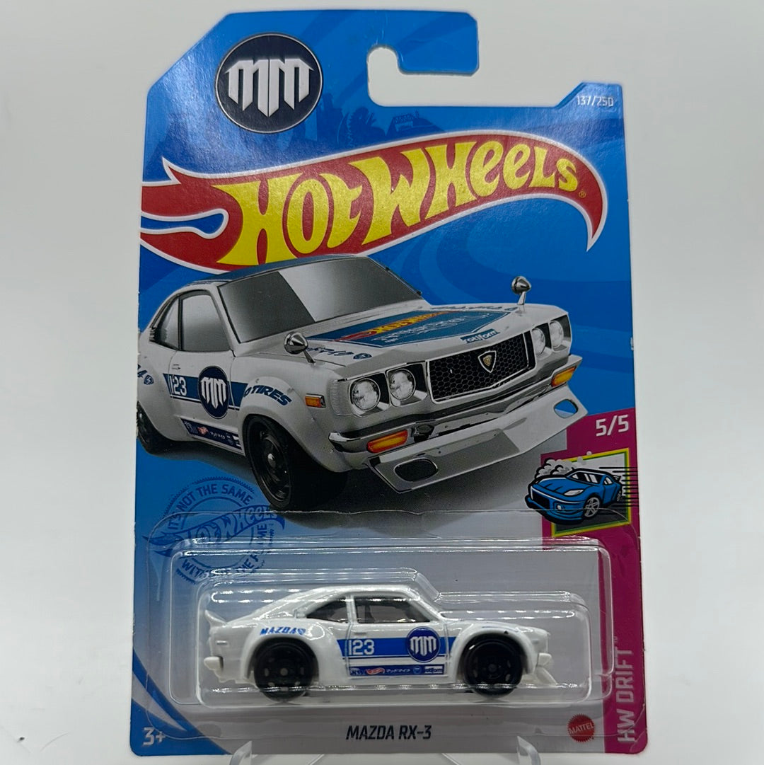 Mazda RX-3 HW Drift 5/5 Hotwheels Mainline 137/250 MAD MIKE