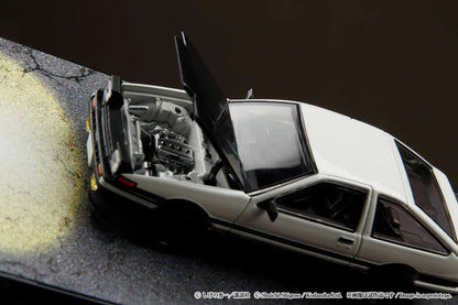 Toyota SPRINTER TRUENO (AE86) FINAL VERSION / INITIAL D Engine Mounted Model - Hobby Japan