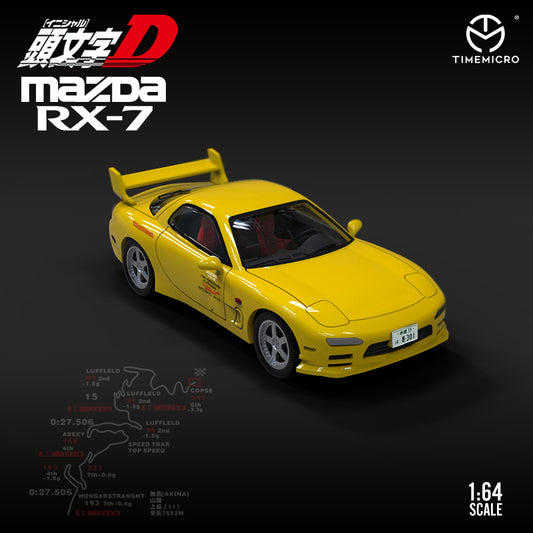 Mazda RX-7 Initial D (Closed Light) TimeMicro 1:64