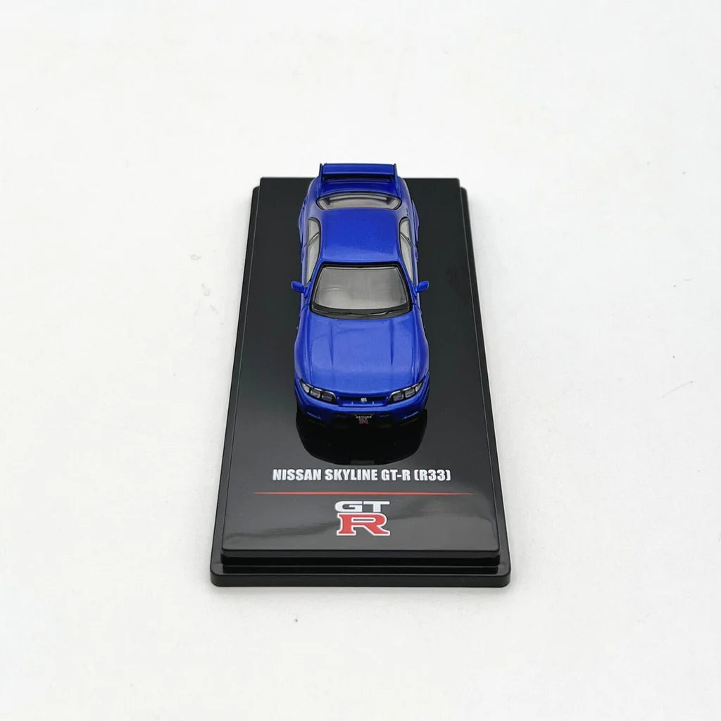 NISSAN SKYLINE GT-R (R33) BAYSIDE BLUE INNO64