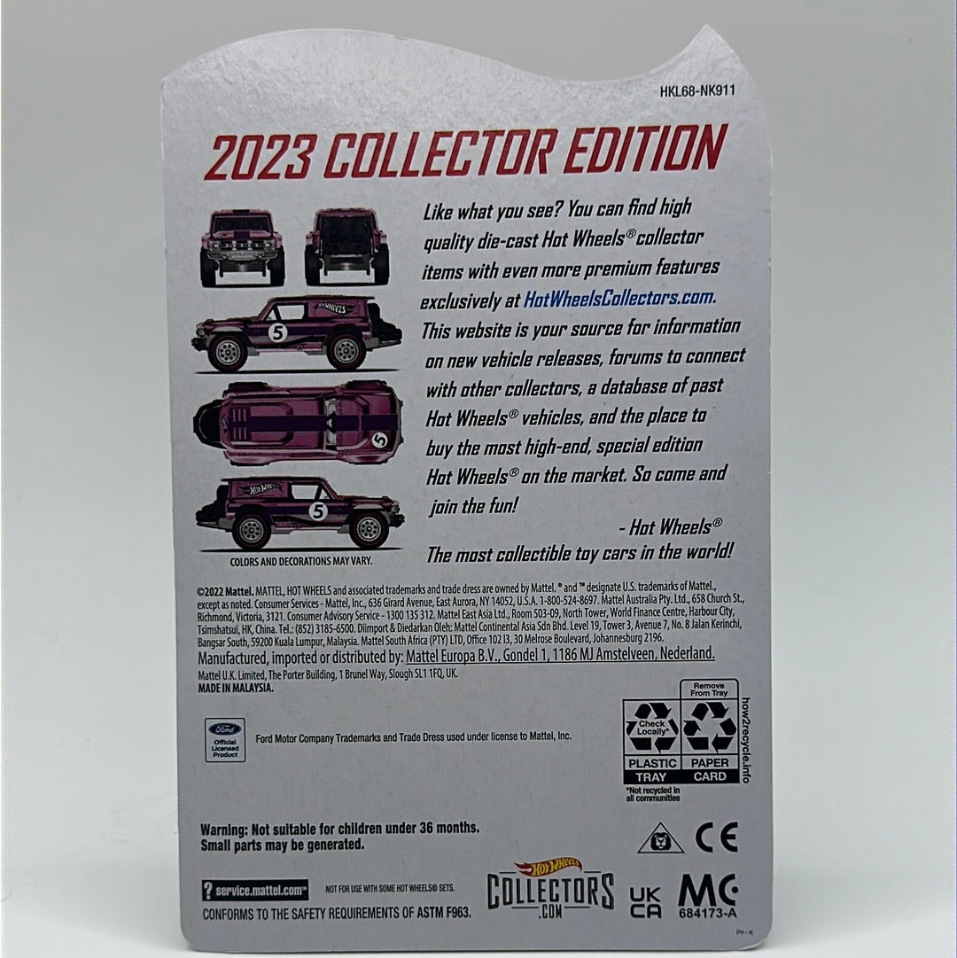 Ford Bronco R - Hotwheels 2023 Collector Edition