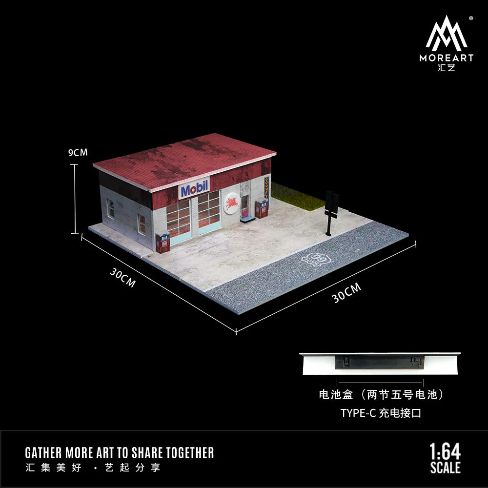 ROUTE 66 SCENE MODEL MO936405 - MOREART 1:64
