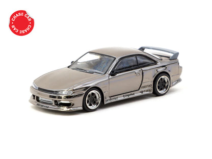 VERTEX Silvia (S 14) Grey - Tarmac Works GLOBAL64 1/64