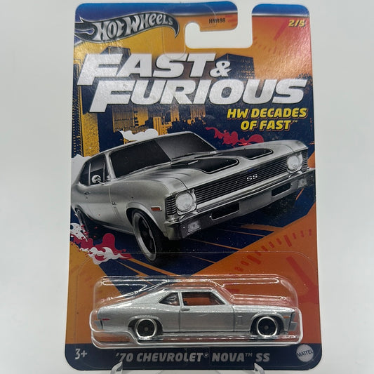 ‘70 Chevrolet Nova SS - Fast & Furious HW Decades of fast 2/5 Hotwheels Mainline