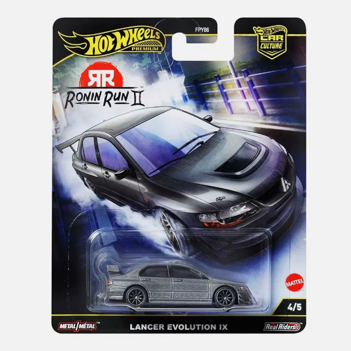 RONIN RUN II Complete set 1-5 HOT WHEELS CAR CULTURE