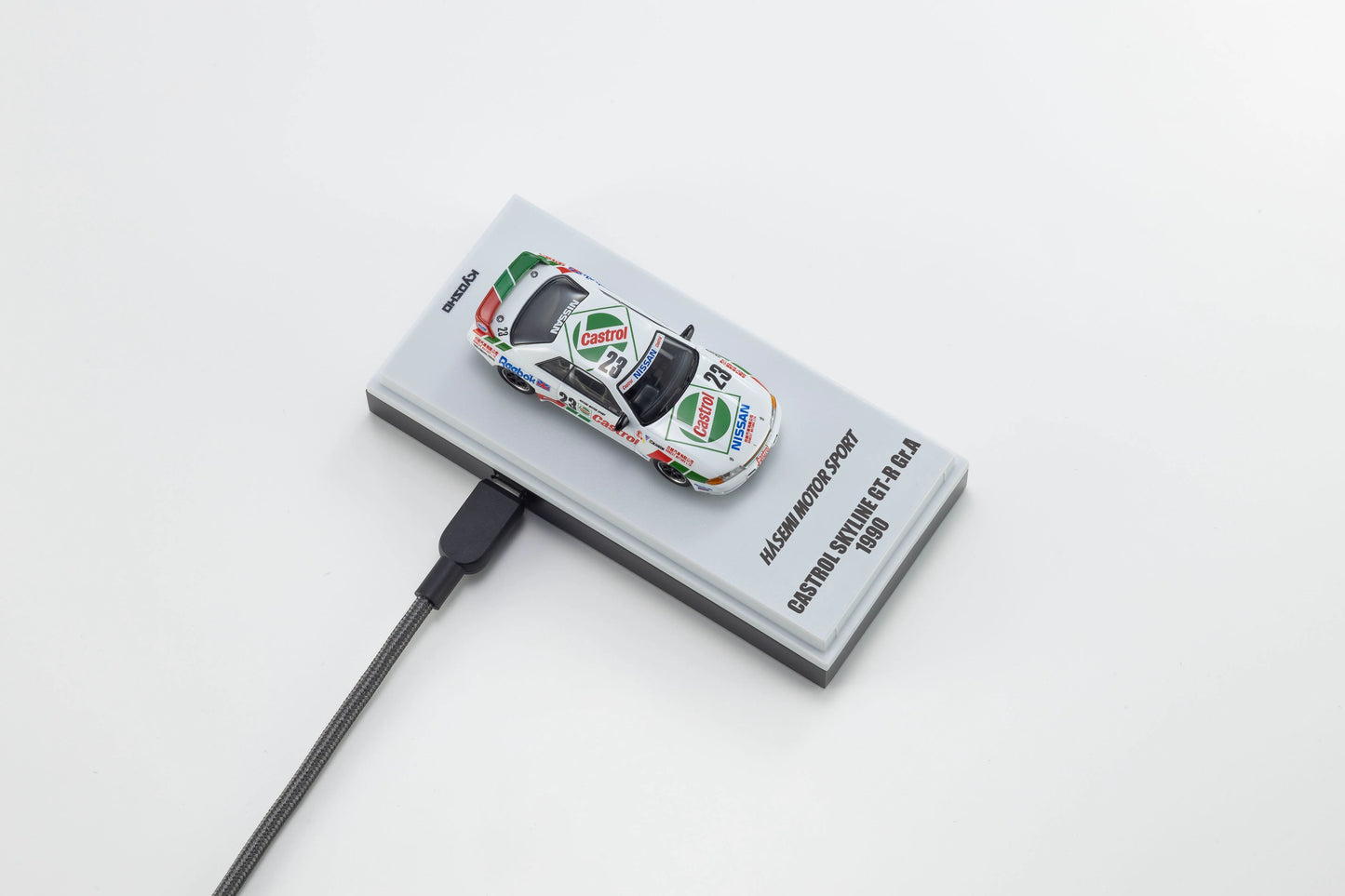 CASTROL NISSAN SKYLINE GT-R Gr.A 1990 #23 - Kyosho 1:64