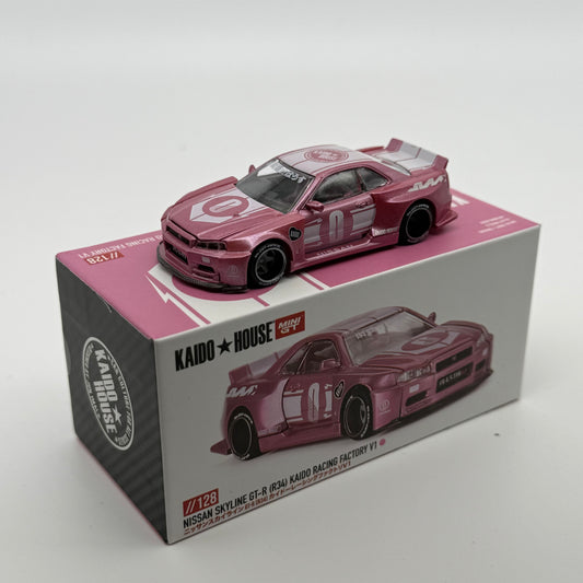 Nissan Skyline GT-R (R34) Kaido Racing Factory V1 - Kaido House x MiniGT *Loose*
