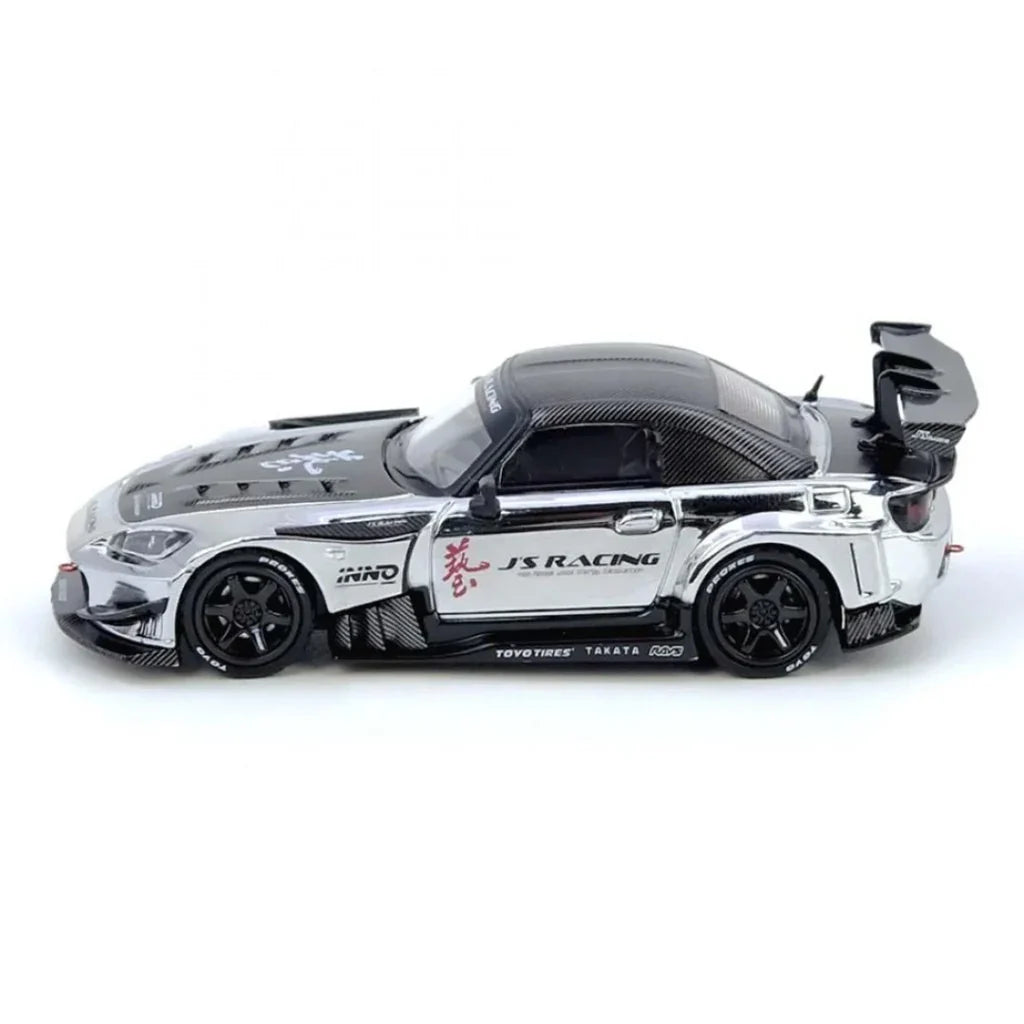 HONDA S2000 J'S RACING (CHROME SILVER/CARBON) TASHK EXPO 2025 - INNO64