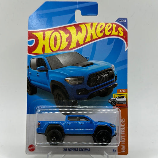 ‘20 Toyota Tacoma - HW Hot Trucks 4/10 Hotwheels Mainline 72/250