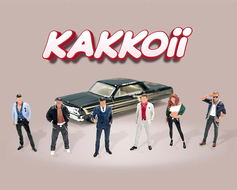 Figure Set Kakkoii American Diorama 1:64