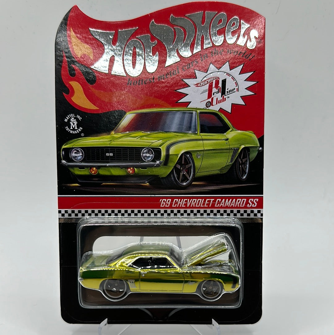 ‘69 Chevrolet Camaro SS 09283/30000 RLC Red Line Club Hotwheels 1:64