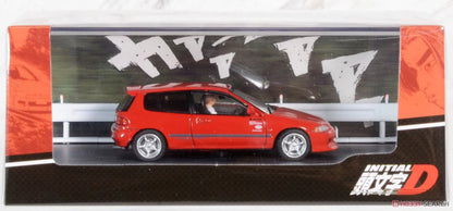 Honda Civic (EG6) / INITIAL D Myogi Night Kids with Shingo Syouji Figure - Hobby Japan