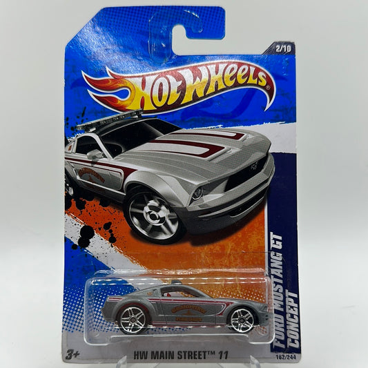 Ford Mustang GT Concept - HW Main Street 11 2/10 Hotwheels Mainline 162/244