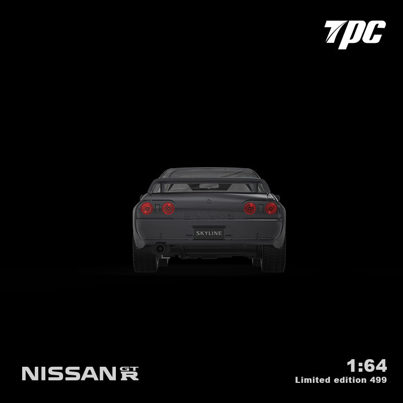 Nissan GTR R32 Gun Gray *Limited to 999Pcs* - TPC 1:64