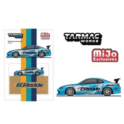 Vertex Nissan Silvia (S15) GReddy Special Limited Edition – MiJo Exclusives Tarmac Works 1:64