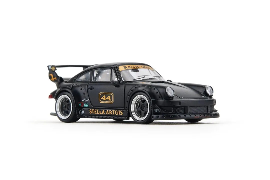 RWB Porsche 930 STELLA ARTOIS Circuit Specification Matte Black – MM 1:64