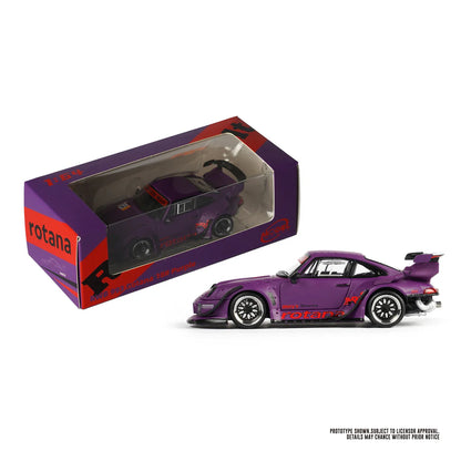 RWB 993 (PORSCHE 911) #18 "ROTANA" PURPLE / RED MM 1:64