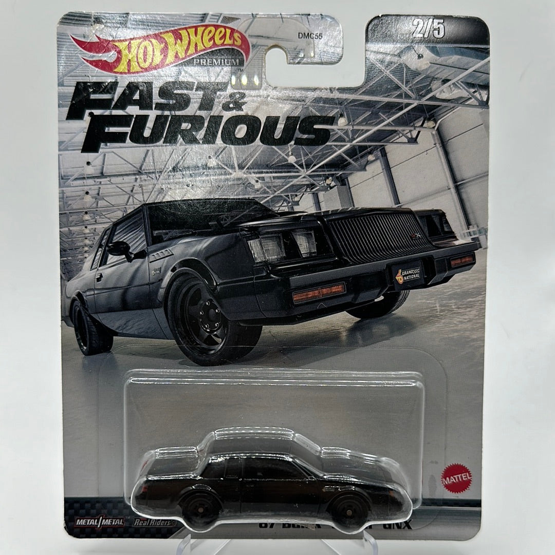 ‘87 Buick Regal GNX Fast & Furious 2/5 Hotwheels Premium 1:64