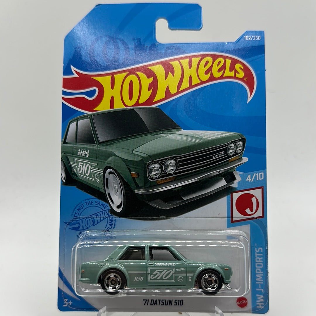 ‘71 Datsun 510 HW J-Imports 4/10 Hotwheels Mainline 162/250