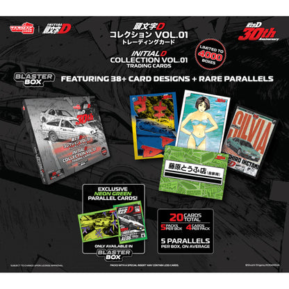 Tarmac Cards Initial D Collection Vol.01 – 30th Anniversary Blaster Box