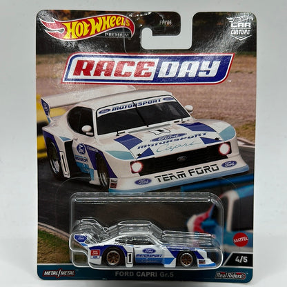 Ford Capri Gr.5 Race Day 4/5 Hotwheels Premium 1:64