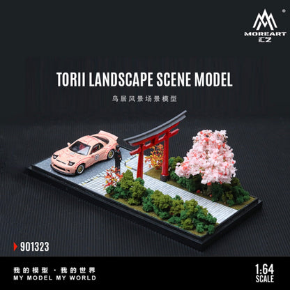 Torii Landscape Scene Model - Morearts Diorama
