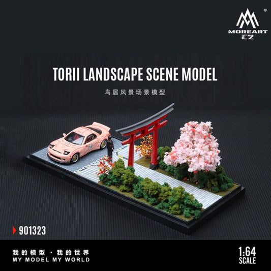 Torii Landscape Scene Model - Morearts Diorama