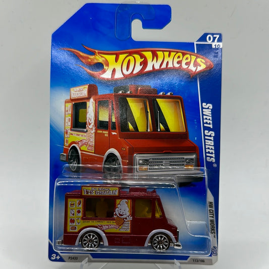 Sweet Streets HW City Works 07/10 Hotwheels Mainline 2009 113/166 VAN