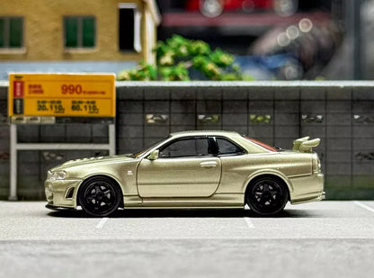 NISSAN SKYLINE NISMO GT-R R34 Z-TUNE - MILLENNIUM JADE Motorhelix 1:64
