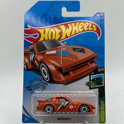 Mazda RX-7 Speed Blur 5/5 Hotwheels Mainline 130/250