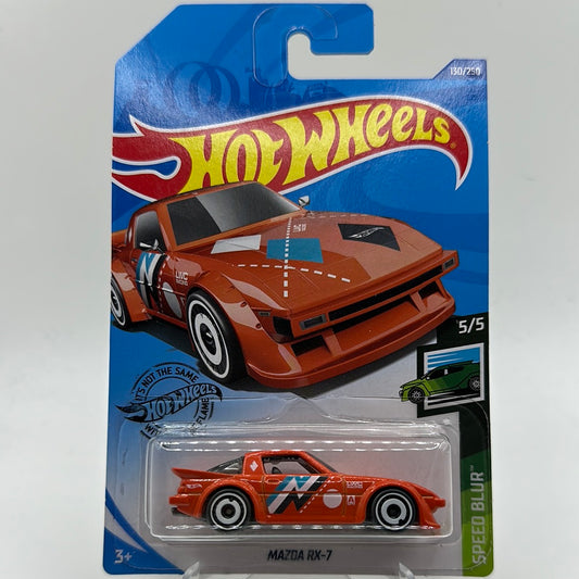 Mazda RX-7 Speed Blur 5/5 Hotwheels Mainline 130/250