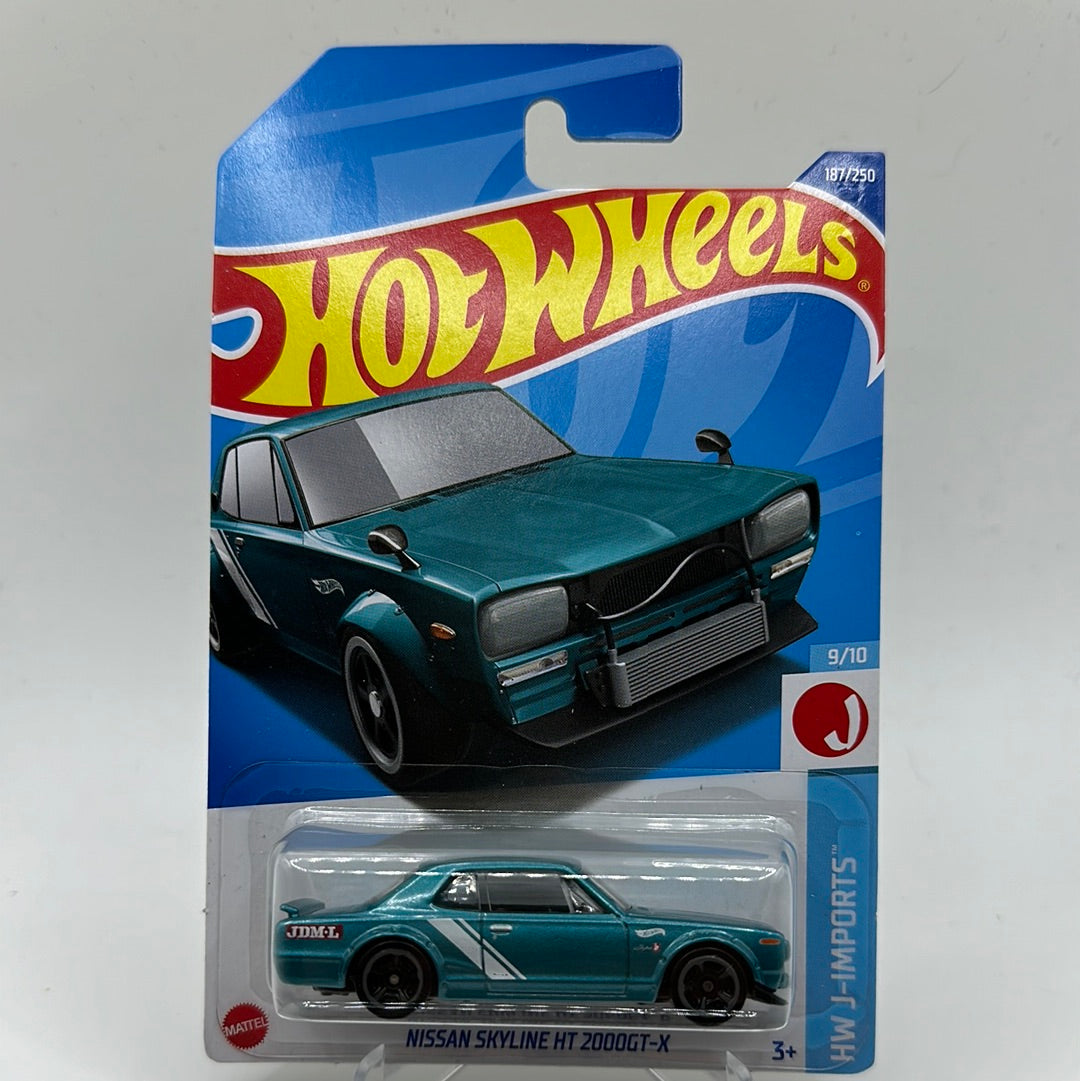 Nissan Skyline H/T 2000GT-X HW J-Imports 1/5 Hotwheels Mainline 187/250